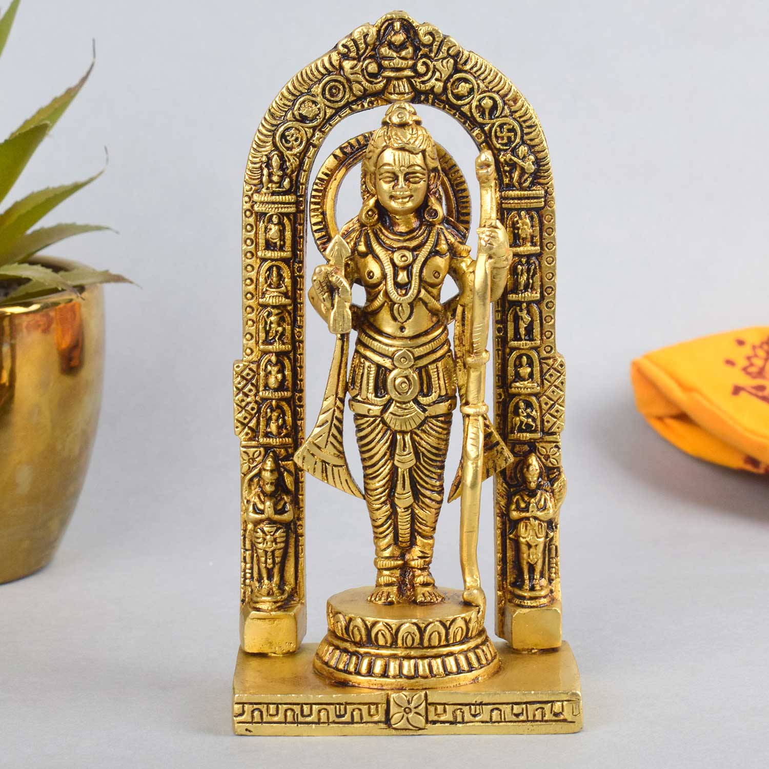 Superfine Pure Brass Ayodhya Ram Lalla Idol